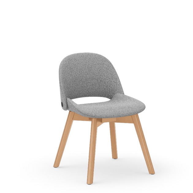 Side-Chair,-Dark-Grey-Upholstered-Seat-and-Wood-Legs