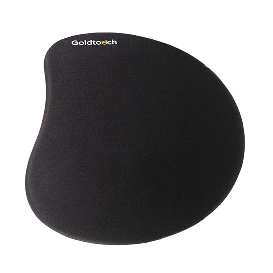 Goldtouch Black Slim Lined Gel Filled Mouse Pad