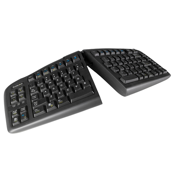 Goldtouch V2 Adjustable Comfort Keyboard – PC & Mac Compatible USB