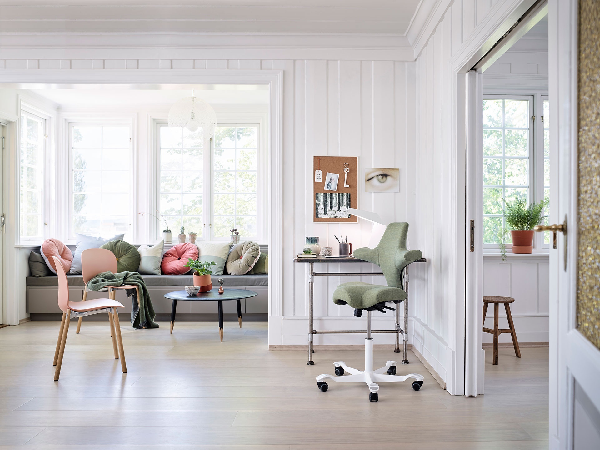 hag capisco chair in home office applied ergonomics