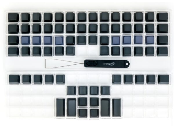 Advantage360 Blank Keycap Set