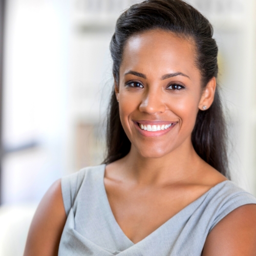 Smiling woman
